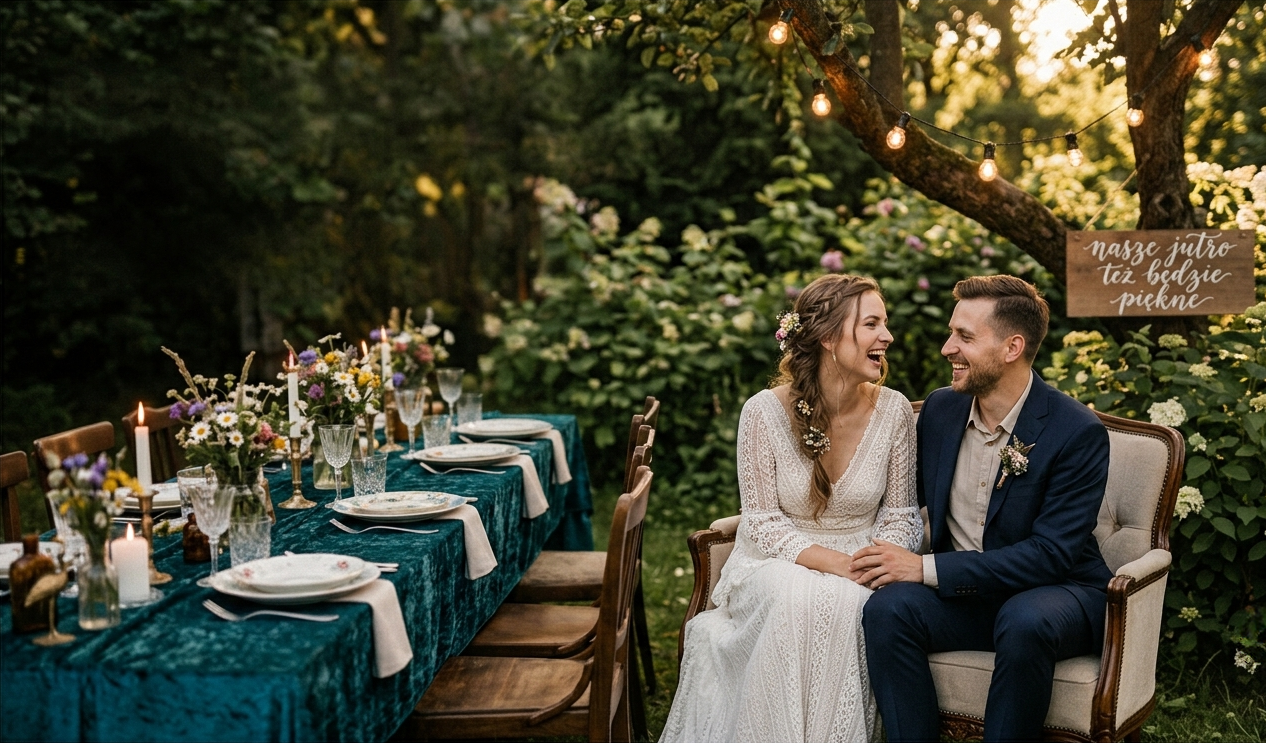 Kameralne wesele w stylu Slow Wedding